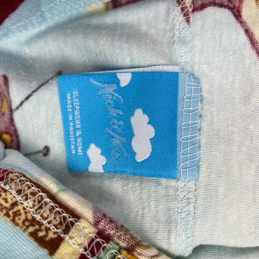 Nick & Nora Flannel Monkey Sock Pillowcase